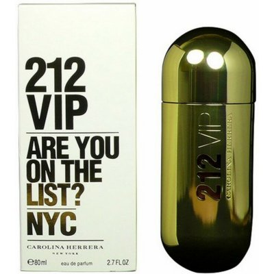 Carolina Herrera 212 VIP parfémovaná voda dámská 80 ml – Hledejceny.cz