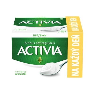 Danone Activia Bílá 8 x 120 g – Hledejceny.cz