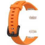 BStrap Silicone pro Honor Band 6, orange STR00338 – Zboží Živě