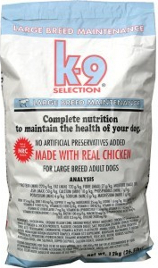 K-9 Selection Maintenance Large 2 x 12 kg