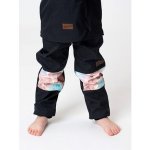 Drexiss Dětské softshellové kalhoty bez zateplení black marble – Zboží Mobilmania