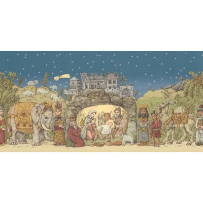 Pohlednice Vánoční betlém – Zboží Dáma