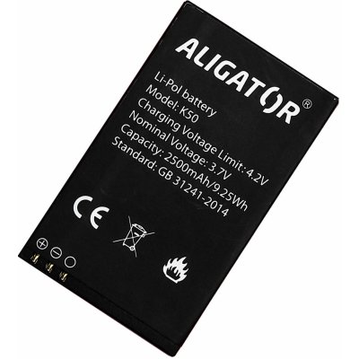 Baterie pro mobilní telefony Aligator, 2 000 – 2 780 mAh – Heureka.cz