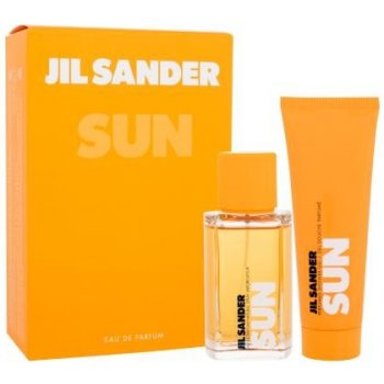 Jil Sander Sun dárková kazeta pro ženy EDP 75 ml + sprchový gel 75 ml