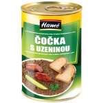 Hamé Čočka s uzeninou konzervované 400 g – Zboží Dáma