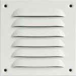 UPMANN ochranná šroubovací hranatá 140 x 140 mm hliník bílá – Hledejceny.cz