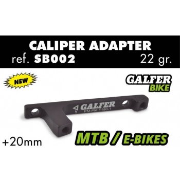 Adaptér Galfer PP +20 mm