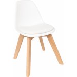 Atmosphera for kids Skandinávská dětská židle MINI BAYA bílá barva – Zboží Dáma