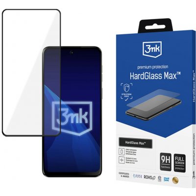3mk tvrzené sklo HardGlass Max Black pro Motorola Moto G55 5G - 5903108755801 – Zboží Živě