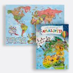 Kartografie PRAHA, a. s. Balíček Ilustrovaný atlas světa + mapa států – Hledejceny.cz