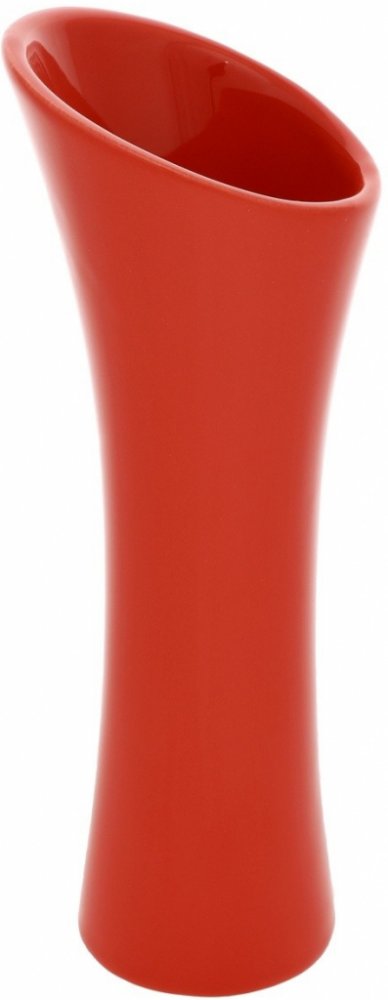 Keramická váza Sonja, 7 x 20 x 7 cm, červená – Zboží Dáma