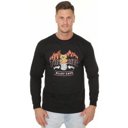 Thrasher tričko Alley Cats LS Black