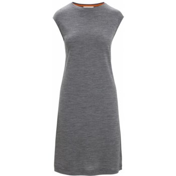 Icebreaker Wmns Granary Sleeveless Dress, Gritstone Heather