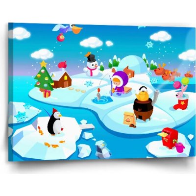 Sablio Obraz Antarktida - 120x80 cm – Hledejceny.cz