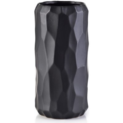 Mondex Keramická váza BABETTE 26 cm černá – Zboží Dáma