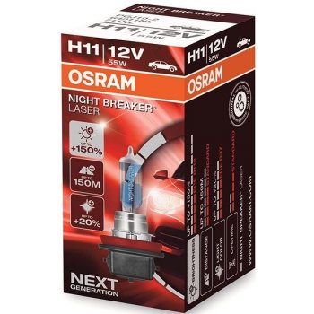 Osram Night Breaker Laser H11 12V 55W PGJ19-2