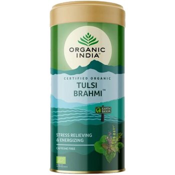 Organic India Tulsi Brahmi BIO plech 100 g