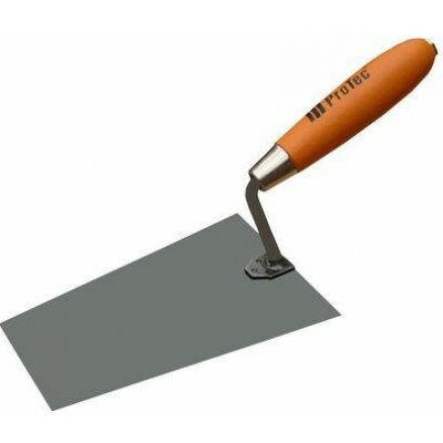 ProTec lžíce, zednická, ocelová, černá, 160 x 130 mm – Hledejceny.cz