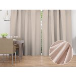 Biante Sametový závěs Velvet Premium SVP-020 Béžový - šířka 135 cm 135x200 cm – Hledejceny.cz