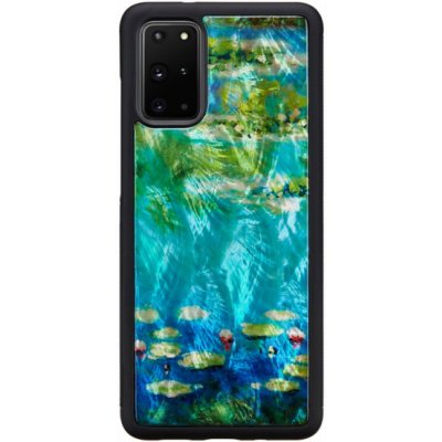 Pouzdro iKins Case Samsung Galaxy S20+ water lilies černé