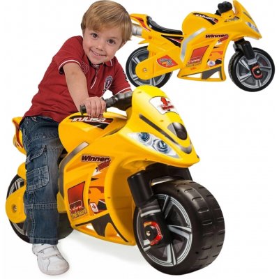 Injusa motorka Winner žluté – Zboží Mobilmania