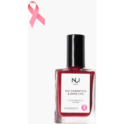 NUI Cosmetics Přírodní 03 DARK RED VIOLETT 14 ml