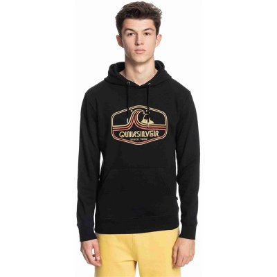 QUIKSILVER mikina Highway Vagabond Hood Black – Hledejceny.cz