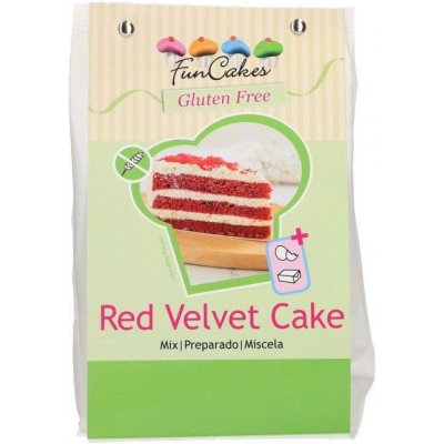 FunCakes Směs bezlepková na red velvet 400 g – Zboží Mobilmania