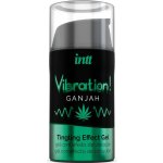 intt Vibration! Tingling Effect Gel Ganjah konopí15 ml – Zboží Dáma