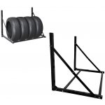 Pro-Tech shop Závěsný regál na pneumatiky - nosnost 100kg 56x50x80-120cm 61980 REA5196 – Zboží Dáma
