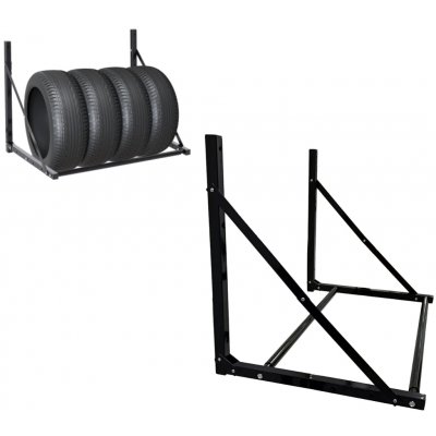 Pro-Tech shop Závěsný regál na pneumatiky - nosnost 100kg 56x50x80-120cm 61980 REA5196 – Zboží Dáma