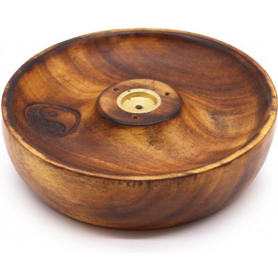 Mani Bhadra Stojánek na vonné tyčinky a kužely Ying & Yang 12 x 3 cm – Hledejceny.cz
