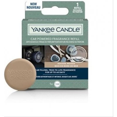 Yankee Candle Seaside Woods vonný difuzér do zapalovače auta - náhradní náplň – Hledejceny.cz