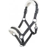 HKM Ohlávka s beránkem Stocklot deep šedá – Zboží Mobilmania