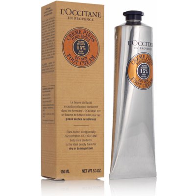 L'Occitane Shea Butter 15% Foot Cream Dry Skin 150 ml – Hledejceny.cz