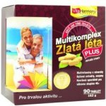 VitaHarmony MultiKomplex Zlatá léta PLUS Multivitaminy pro 45+ leté 90 tablet – Hledejceny.cz