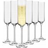 Sklenice Krosno Sklenice na šampaňské Glamour čiré 6 x 170 ml