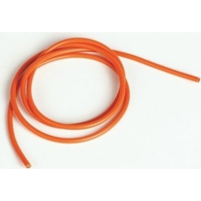 Graupner Silikonový kabel 3,3qmm 12AWG 1 m oranžový – Zboží Dáma