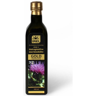 Irel ostropestřcový olej Gold 500 ml – Hledejceny.cz