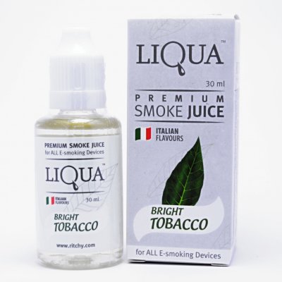 Ritchy Liqua Bright Tobacco 30 ml 18 mg – Zboží Mobilmania