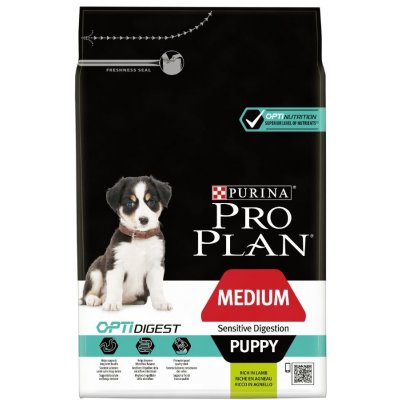 Purina Pro Plan Medium Puppy Sensitive Digestion jehněčí 3 kg – Zboží Mobilmania
