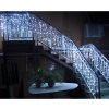 Vánoční osvětlení CoolCeny Venkovní LED vánoční závěs déšť 40 metrů Vícebarevný