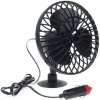 Teploměr do auta Ventilátor do auta s přísavkou mini FAN 12V