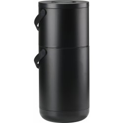 Zone Denmark Kuchyňský kontajner na bio odpad 22+12l Circular Black