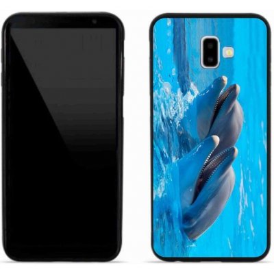 Pouzdro mmCase Gelové Samsung Galaxy J6 Plus - delfíni