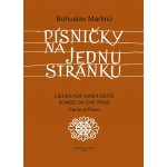 Písničky na jednu stránku Cyklus písní na texty moravské lidov – Zboží Dáma