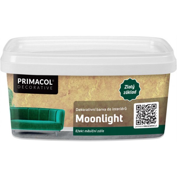 Interiérová barva PRIMACOL Moonlight 1 l zlatá