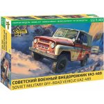 Zvezda Model Kit auto 43007 UAZ-469 1:43 – Hledejceny.cz