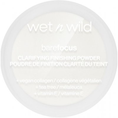 Wet n Wild Bare Focus Clarifying Finishing Powder matující pudr Translucent 7,8 g – Zboží Mobilmania