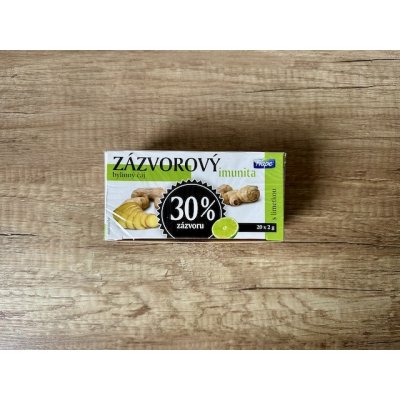 Frape Zázvorový bylinný čaj s limetkou 30% 40 g – Zbozi.Blesk.cz